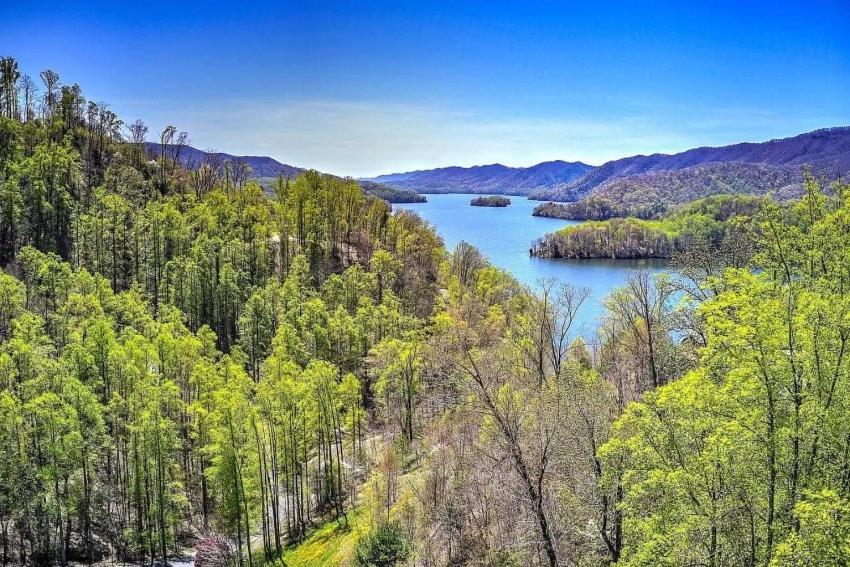 Tree Top Lodge - Gorgeous Lake Cabin With Hot Tub & Magnificent Views Of Forests And Mountains! Cabin Butler Exterior foto