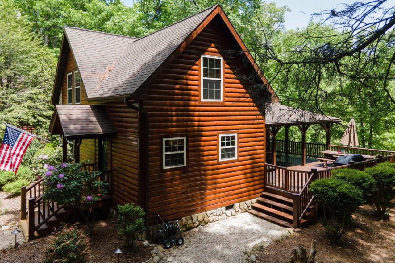 Tree Top Lodge - Gorgeous Lake Cabin With Hot Tub & Magnificent Views Of Forests And Mountains! Cabin Butler Exterior foto