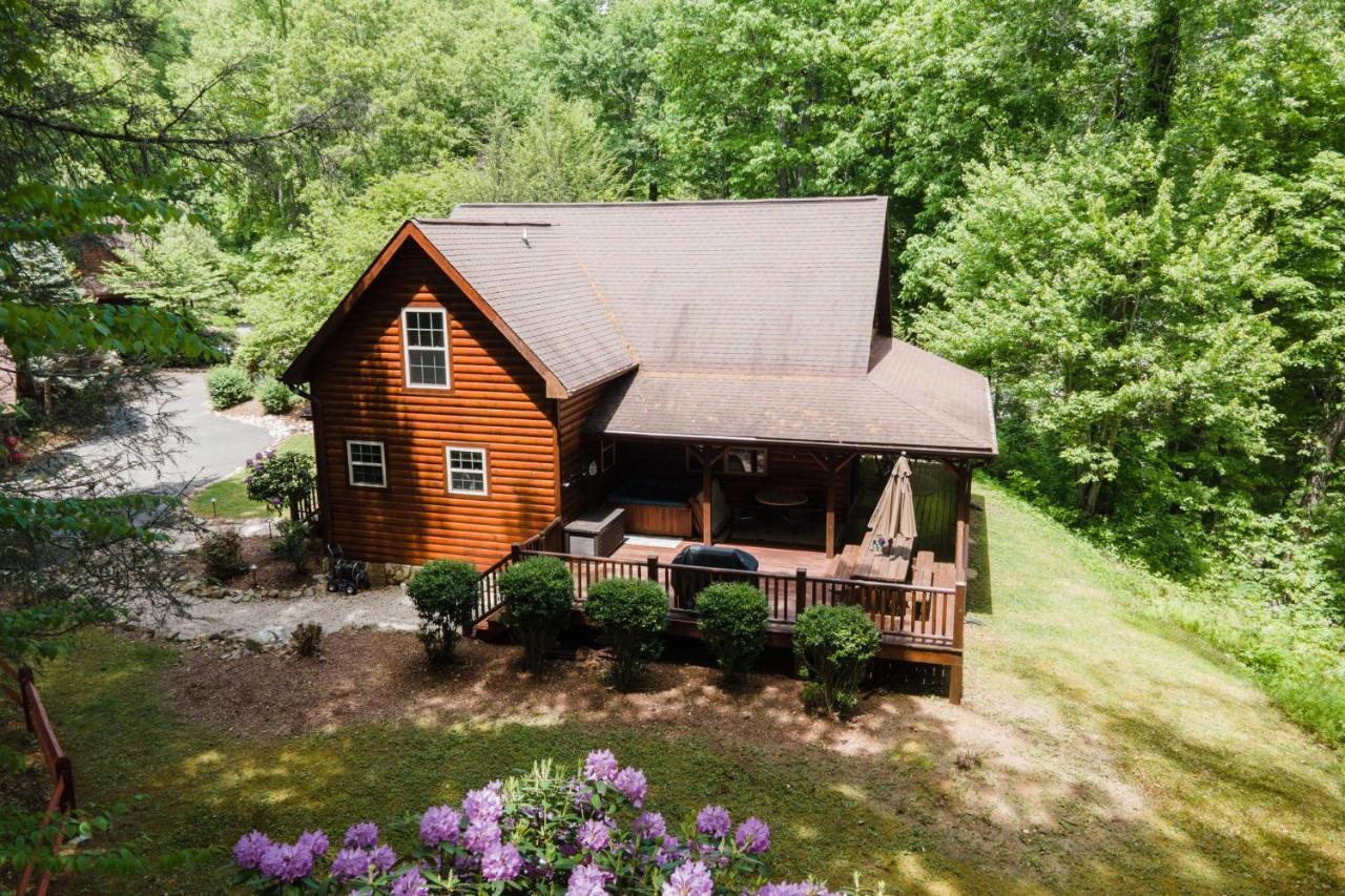 Tree Top Lodge - Gorgeous Lake Cabin With Hot Tub & Magnificent Views Of Forests And Mountains! Cabin Butler Exterior foto